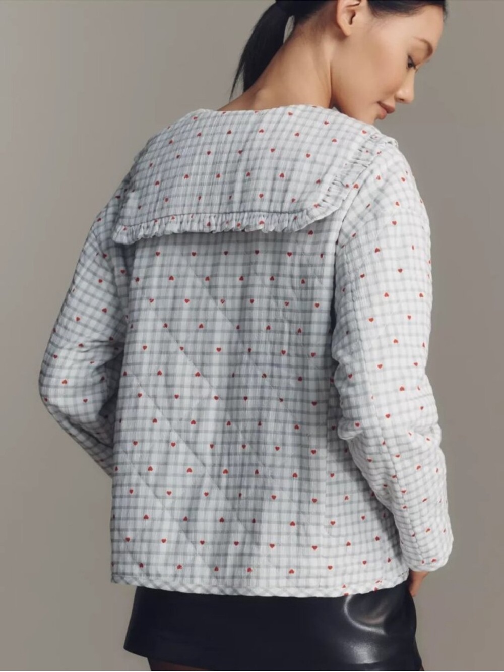 Anthropologie quilted jacket by Maeve - Picture 2 of 9